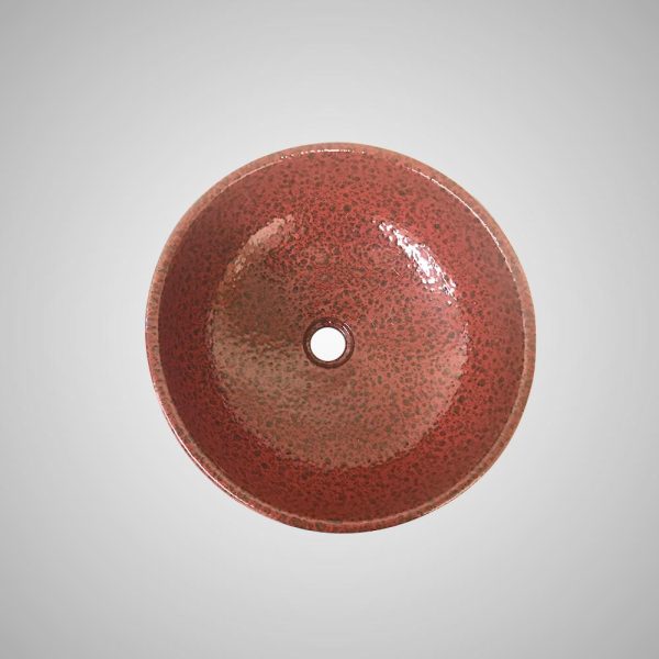 Only 45.00 usd for Havre Vitreous China Vessel Sink - Dark Red